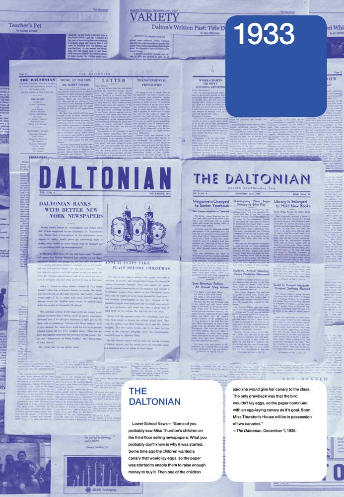 1933: THE DALTONIAN