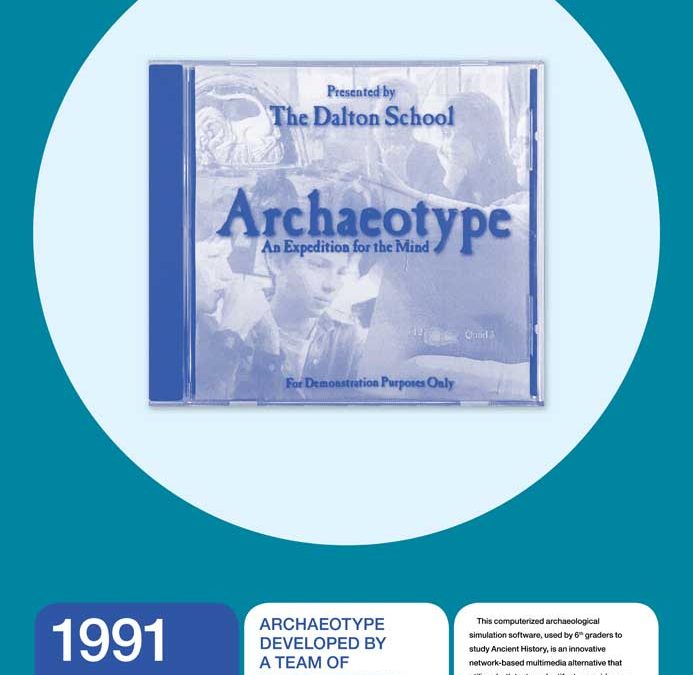 1991: ARCHAEOTYPE DEVELOPED BY A TEAM OF DALTON HISTORY TEACHERS, ARCHAEOLOGISTS, AND NEW LAB SOFTWARE DESIGNERS