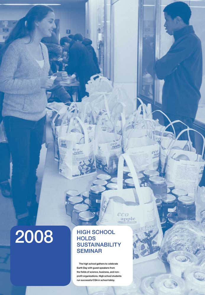 2008: HIGH SCHOOL HOLDS SUSTAINABILITY SEMINAR