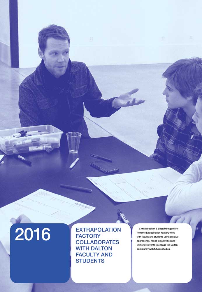 2016: EXTRAPOLATION FACTORY COLLABORATES WITH DALTON FACULTY AND STUDENTS